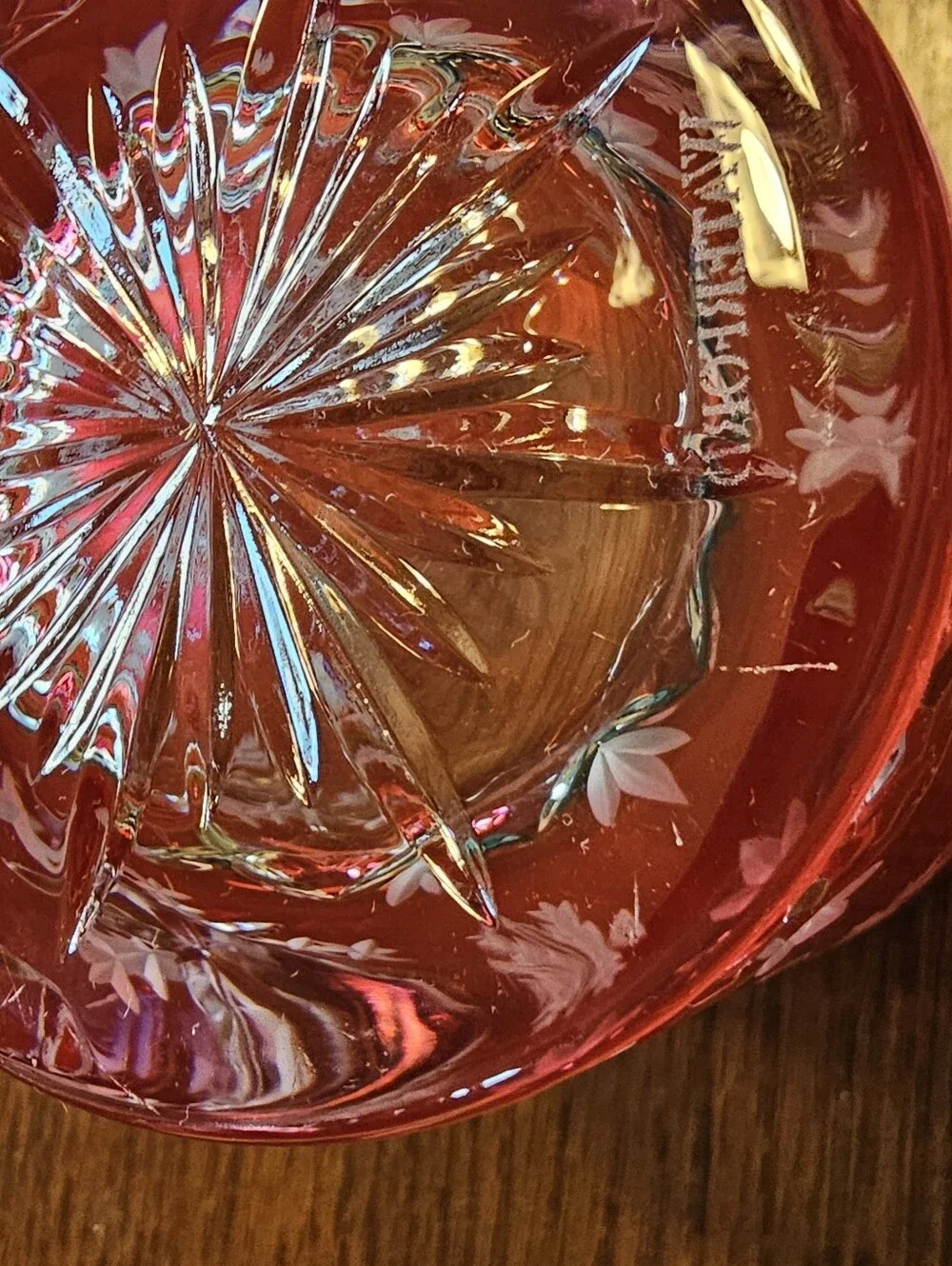 WATERFORD 2020 SNOWFLAKE WISHES LOVE TUMBLER CRANBERRY